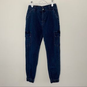 NEW! Cargo Denim Joggers